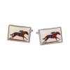 Jockey & Horse Resin Cufflinks