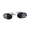 Mop & Onyx Oval Cufflinks