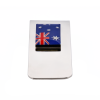 Rhodium Plated Australian Flag Money Clip