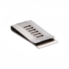 Brushed & Polished Stainless Steel Money Clip