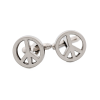 Peace Sign Cufflinks