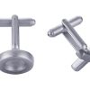 Rhodium Plated 0 & X Cufflinks