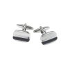 Black & White Cat’s Eye Cufflinks