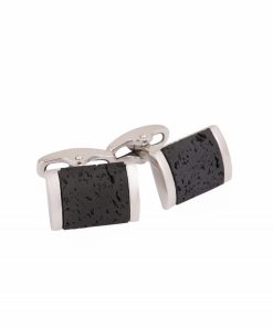 Stainless Steel & Granite Cufflinks
