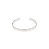 Rhodium Plated Sterling Silver Cuff/Bangle