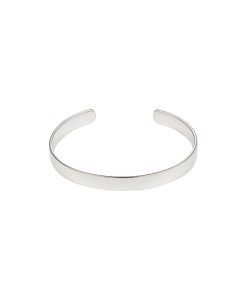 Rhodium Plated Sterling Silver Cuff/Bangle