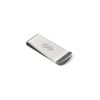 Polished Stainless Steel Etched $ Sign Money Clip