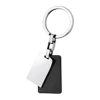 Stainless Steel & Ion Plated Black Key Ring