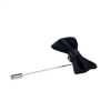 Black Bow Tie Lapel Pin
