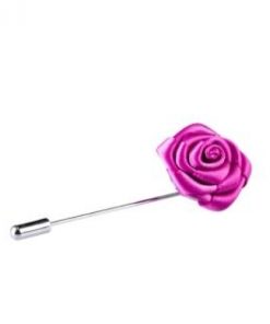 Small Pink Floral Lapel Pin