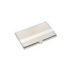 Card Case In Brushed & Polished Stainless Steel