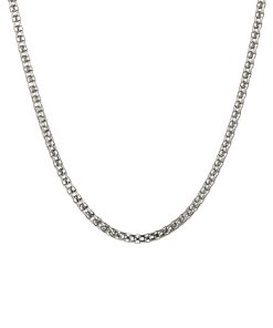 Stainless Steel Box Chain 50cm