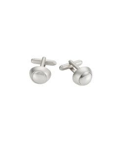 Rhodium Plated Cufflinks
