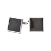 Charcoal Enamel Cufflinks