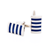 Blue Enamel Cufflinks