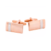 Rose Gold Rhodium Cufflinks