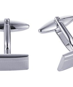 Rhodium Plated Cufflinks