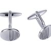 Rhodium Plated Cufflinks