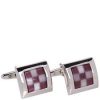 Purple & White Cat’s Eye Cufflinks
