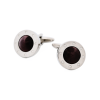 Purple Cat's Eye Cufflinks