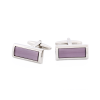 Lilac Cat's Eye Cufflinks