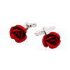 Red Rose Cufflinks