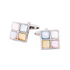 Coloured Mother Of Pearl Cufflinks