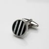 Mother Of Pearl Onyx Cufflinks