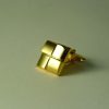 Gold Brush Gold Cufflinks