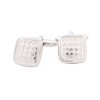 Rhodium Plated Cufflinks