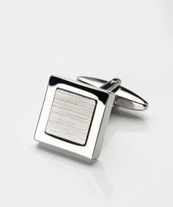 Rhodium Plated Cufflinks