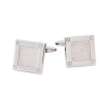 Rhodium Plated Cufflinks