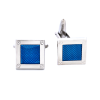 Blue Enamel Cufflinks