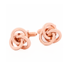 Rose Gold Knot Cufflinks