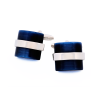 Indigo Blue Cat's Eye Cufflinks