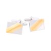 Rhodium Gold Plated Cufflinks