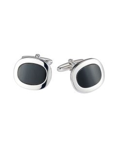 Rhodium Black Cufflinks