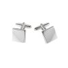 Rhodium Plated Cufflinks