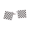 Rhodium Plated Cufflinks