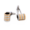 Stainless Steel Ion Plated Gold Cufflinks