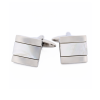 Stainless Steel Mother Of Pearl Cufflinks