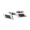 Stainless Steel Carbon Cufflinks