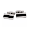 Stainless Steel Onyx Cufflinks