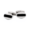 Stainless Steel Onyx Cufflinks