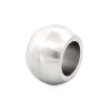 Brushed Stainless Steel Bead