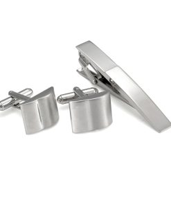 Cufflinks & Tie Bar Set