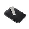 Black Pu Metal Card Holder
