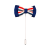 Red White Blue Bow Tie Lapel Pin