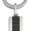Stainless Steel Ion Plated Black Keyring