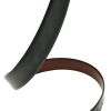 Black Brown Leather Belt Strap